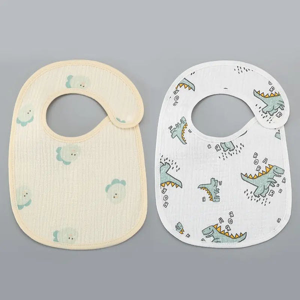 Thin Kids' Bib - Pure Cotton Waterproof Gauze Towel - Yahko Merchandise