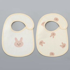 Thin Kids' Bib - Pure Cotton Waterproof Gauze Towel - Yahko Merchandise