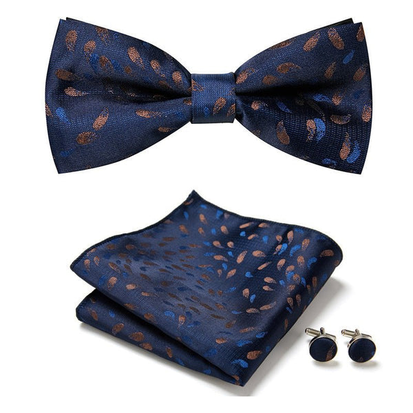Three Piece Set Of Stylish Bow Ties - Yahko Merchandise