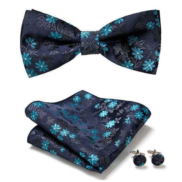 Three Piece Set Of Stylish Bow Ties - Yahko Merchandise