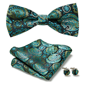 Three Piece Set Of Stylish Bow Ties - Yahko Merchandise