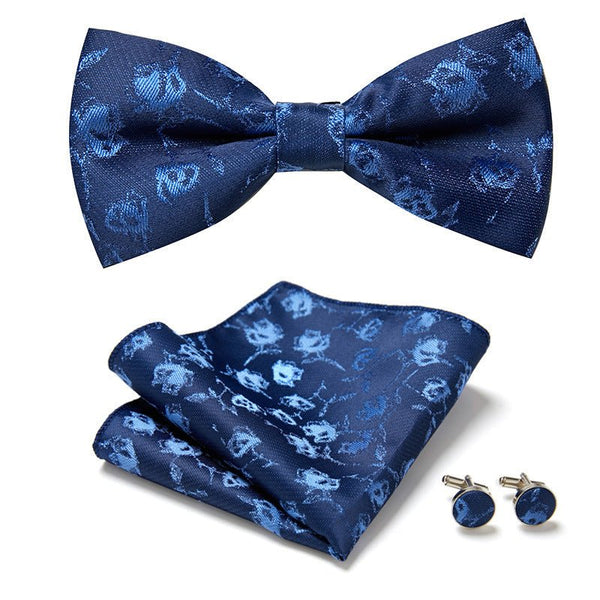 Three Piece Set Of Stylish Bow Ties - Yahko Merchandise