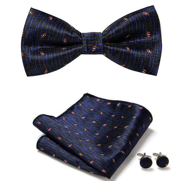 Three Piece Set Of Stylish Bow Ties - Yahko Merchandise