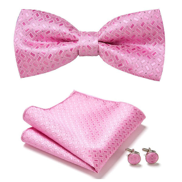 Three Piece Set Of Stylish Bow Ties - Yahko Merchandise