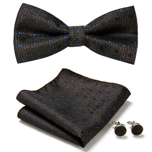 Three Piece Set Of Stylish Bow Ties - Yahko Merchandise