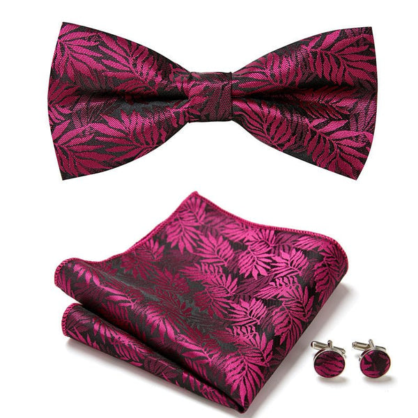 Three Piece Set Of Stylish Bow Ties - Yahko Merchandise