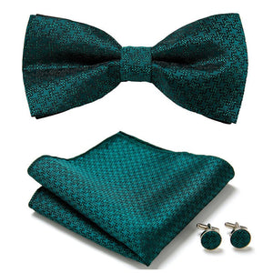 Three Piece Set Of Stylish Bow Ties - Yahko Merchandise