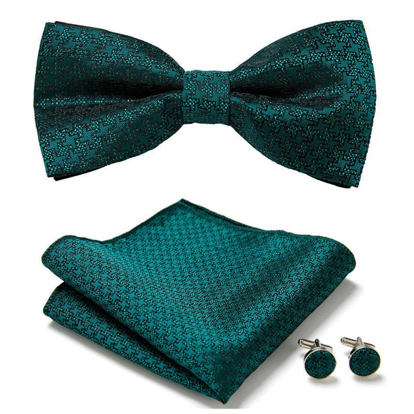 Three Piece Set Of Stylish Bow Ties - Yahko Merchandise