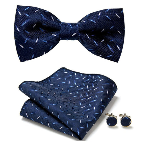 Three Piece Set Of Stylish Bow Ties - Yahko Merchandise