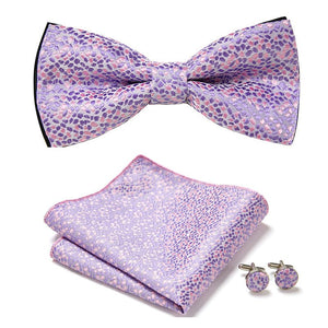 Three Piece Set Of Stylish Bow Ties - Yahko Merchandise