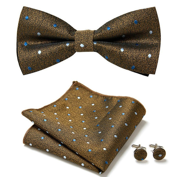 Three Piece Set Of Stylish Bow Ties - Yahko Merchandise