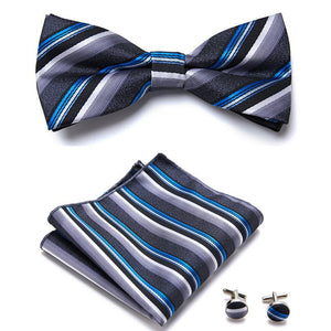Three Piece Set Of Stylish Bow Ties - Yahko Merchandise