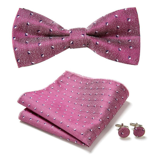 Three Piece Set Of Stylish Bow Ties - Yahko Merchandise