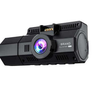 Three - record WIFI Mobile Phone Interconnection Dashcam Car 4K HD Night Vision - Yahko Merchandise
