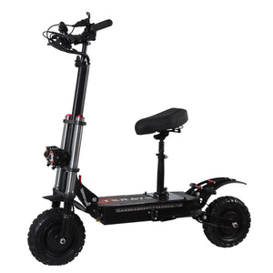 Top Ranking 11 Inch Wide Tire Two Wheel Electric Scooter 3000 Watt Dual Motor Powerful Power Electric Scooter - Yahko Merchandise