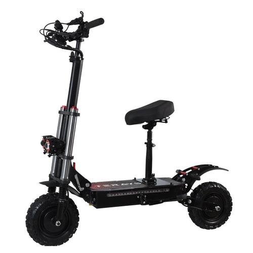 Top Ranking 11 Inch Wide Tire Two Wheel Electric Scooter 3000 Watt Dual Motor Powerful Power Electric Scooter - Yahko Merchandise