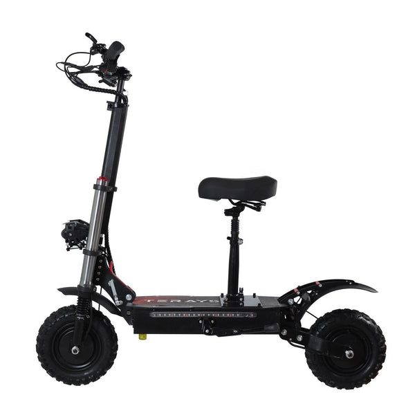 Top Ranking 11 Inch Wide Tire Two Wheel Electric Scooter 3000 Watt Dual Motor Powerful Power Electric Scooter - Yahko Merchandise