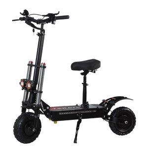 Top Ranking 11 Inch Wide Tire Two Wheel Electric Scooter 3000 Watt Dual Motor Powerful Power Electric Scooter - Yahko Merchandise