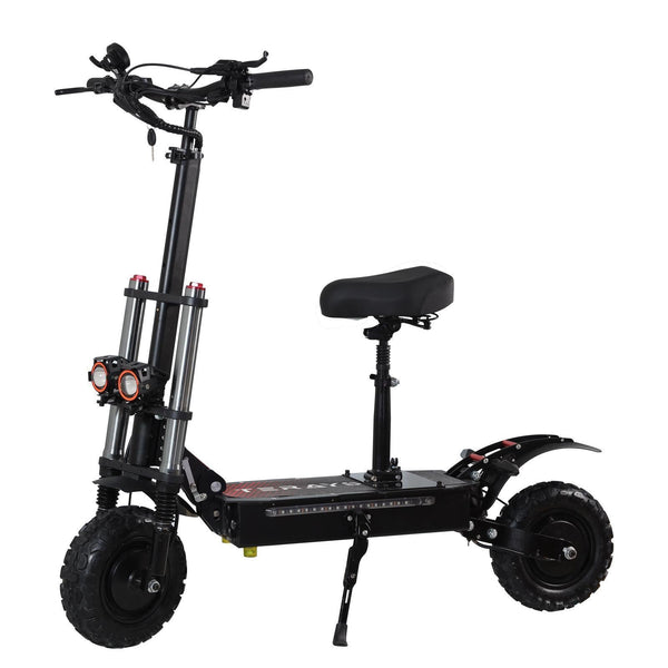 Top Ranking 11 Inch Wide Tire Two Wheel Electric Scooter 3000 Watt Dual Motor Powerful Power Electric Scooter - Yahko Merchandise
