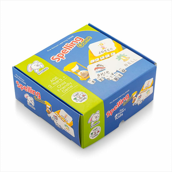 Toys Spelling Brain Games for Kids with Flash Cards - Yahko Merchandise