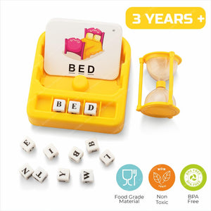 Toys Spelling Brain Games for Kids with Flash Cards - Yahko Merchandise