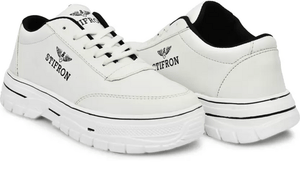 Trendy Shoe White Comfort sports shoe Sneakers For Men (White) - Yahko Merchandise