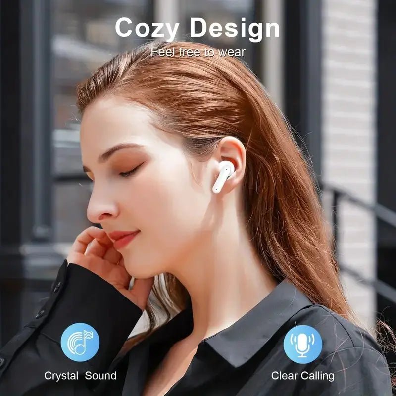 True Wireless Earbuds with 60H Playback and LED Display - Yahko Merchandise