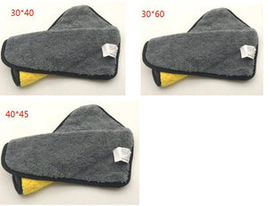 Two - color Couble - sided Car Dual - use Cleaning Car Wash Towel - Yahko Merchandise