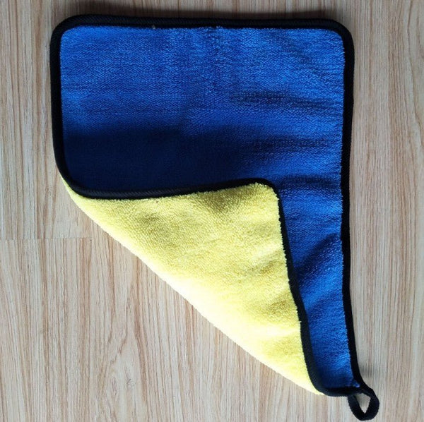Two - color Couble - sided Car Dual - use Cleaning Car Wash Towel - Yahko Merchandise