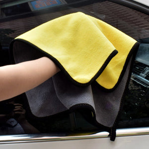 Two - color Couble - sided Car Dual - use Cleaning Car Wash Towel - Yahko Merchandise