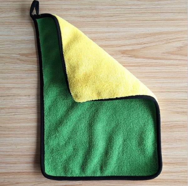 Two - color Couble - sided Car Dual - use Cleaning Car Wash Towel - Yahko Merchandise