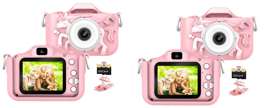 Unicorn Kids Camera for Kids Aged 4 - 12 Yrs (COLOR - PINK) - Yahko Merchandise