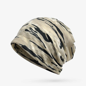 Unisex Camouflage Beanies Hats For Men and Women Flexible Turban Hats Ring Scarf Hip Hop Skullies Beanies Hedging Cap - Yahko Merchandise