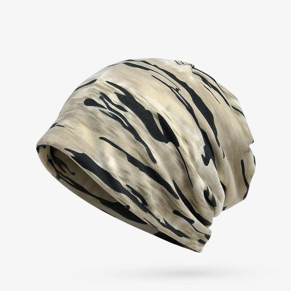 Unisex Camouflage Beanies Hats For Men and Women Flexible Turban Hats Ring Scarf Hip Hop Skullies Beanies Hedging Cap - Yahko Merchandise