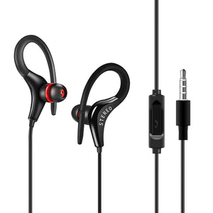 Universal In - Ear Sports Headphones with Microphone - Yahko Merchandise