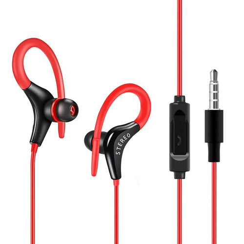 Universal In - Ear Sports Headphones with Microphone - Yahko Merchandise