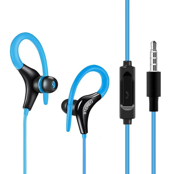 Universal In - Ear Sports Headphones with Microphone - Yahko Merchandise