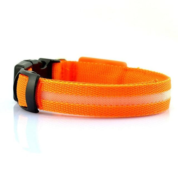 USB RECHARGEABLE LED PET DOG COLLAR - Yahko Merchandise