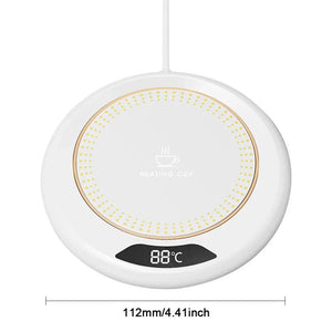 USB Smart Coffee Mug Warmer with Digital Display - Yahko Merchandise