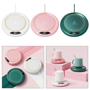 USB Smart Coffee Mug Warmer with Digital Display - Yahko Merchandise