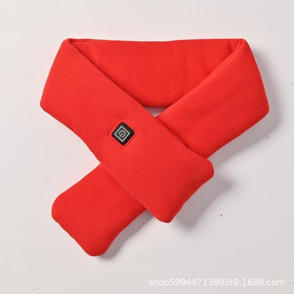 USB Women Men Heating Scarf Temperature Scarf 3 Gears Adjustable USB Charging Heat Control Neck Warmer For Cycling Camping USB Heated Scarf - Temperature Adjustable Heating Scarf - Yahko Merchandise