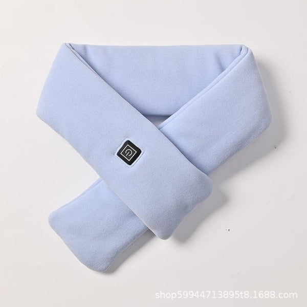 USB Women Men Heating Scarf Temperature Scarf 3 Gears Adjustable USB Charging Heat Control Neck Warmer For Cycling Camping USB Heated Scarf - Temperature Adjustable Heating Scarf - Yahko Merchandise