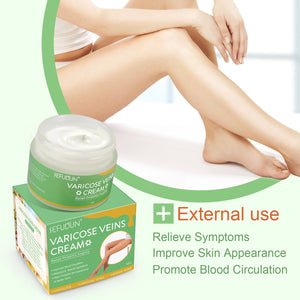 Vein Cream Red Blood Streaks Repair Earthworm Leg Bruises Bulge Relief Pain Safflower Skin care lotion Varicose Cream - Yahko Merchandise