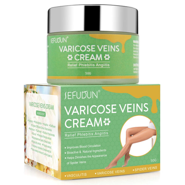 Vein Cream Red Blood Streaks Repair Earthworm Leg Bruises Bulge Relief Pain Safflower Skin care lotion Varicose Cream - Yahko Merchandise