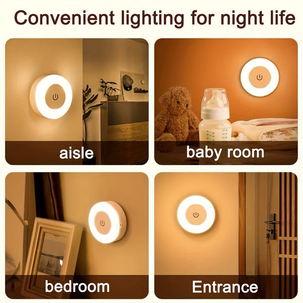 Versatile LED Touch Night Light for Home Decor - Yahko Merchandise