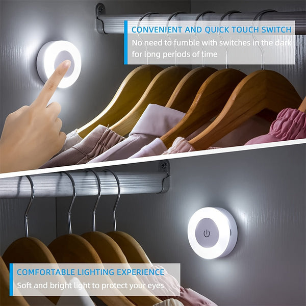 Versatile LED Touch Night Light for Home Decor - Yahko Merchandise