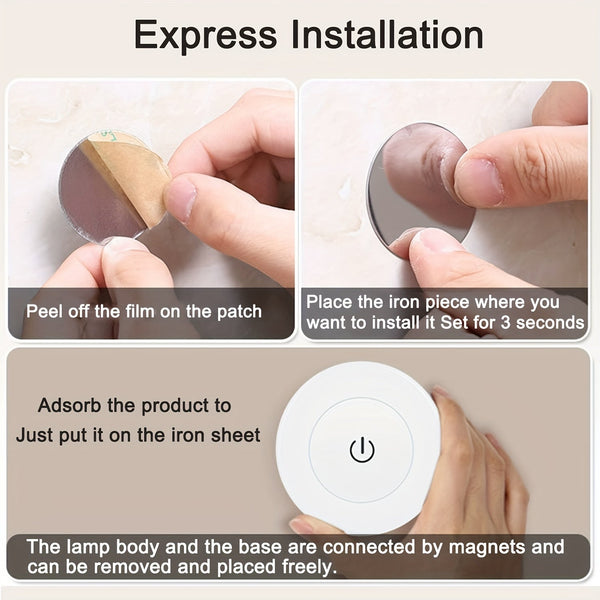 Versatile LED Touch Night Light for Home Decor - Yahko Merchandise