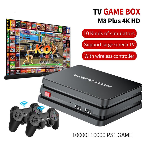 Video Game Consoles Built - in 10000+Games With Wireless Controller - Yahko Merchandise