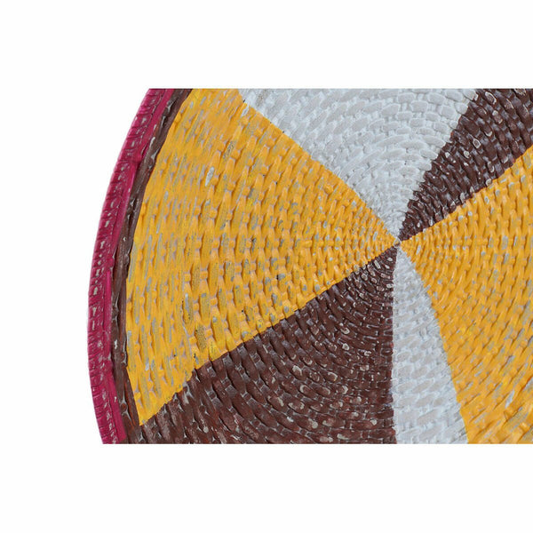 Wall Decoration DKD Home Decor Multicolour Boho 34,5 x 3,5 x 34,5 cm - Yahko Merchandise