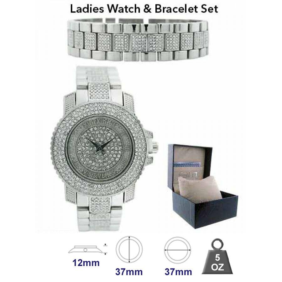 Watch & Bracelet set for women - Yahko Merchandise